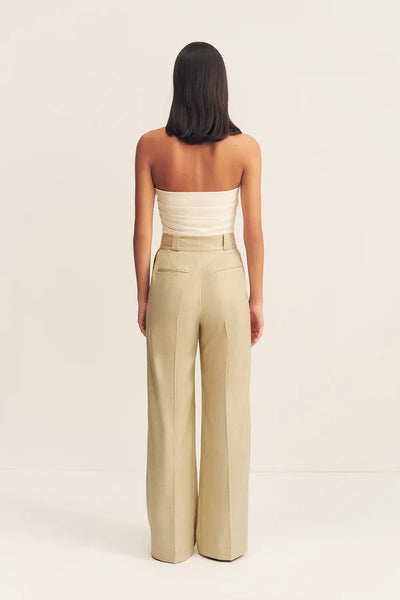 Wiley High Waisted Pant - Putty