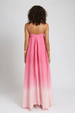 BLOOM MAXI DRESS - PINK FADE