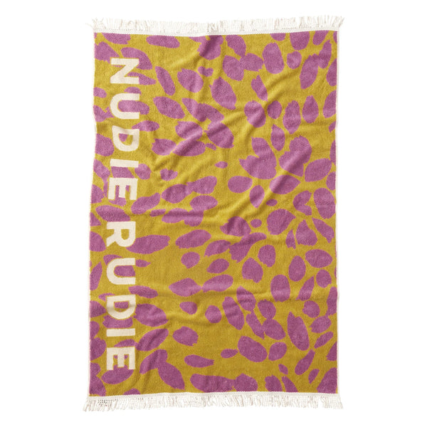 HERMOSA NUDIE RUDIE TOWEL - TURMERIC