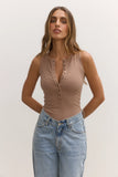 AURORA BODYSUIT - MACCHIATO