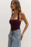 KARLITA BODYSUIT - PLUM