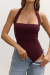 KARLITA BODYSUIT - PLUM