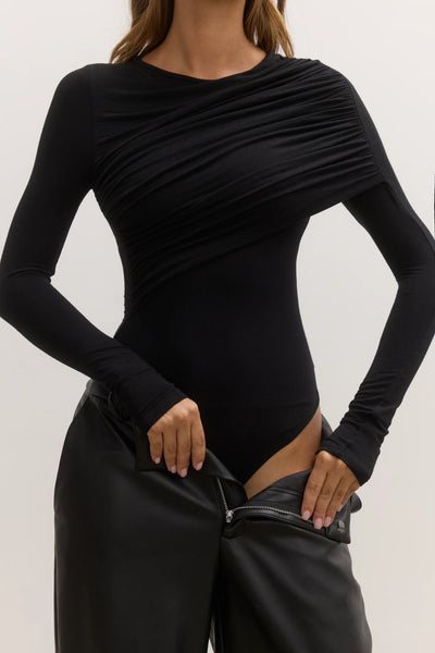 MILA BODYSUIT - SHADOW