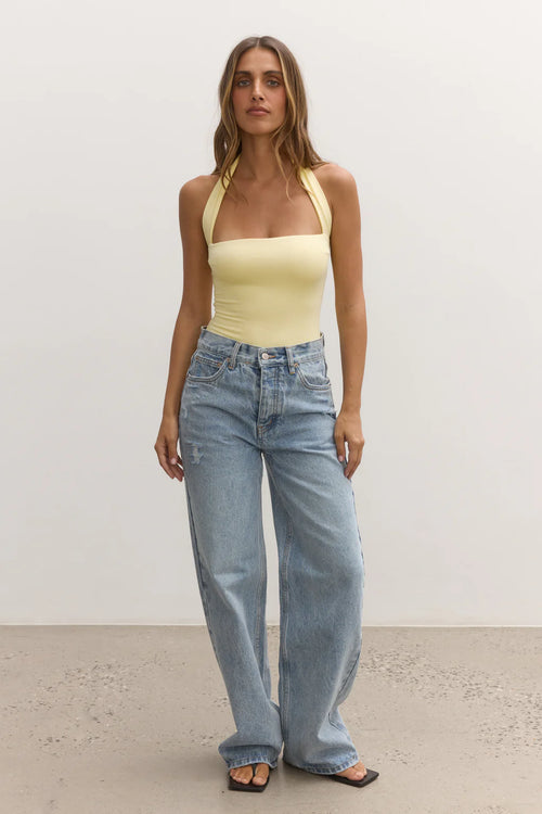 KARLITA BODYSUIT - LEMON