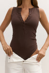 AURORA BODYSUIT - CHOCOLATE