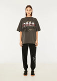 TOURING SS OVERSIZED TEE IN DARK SHADOW