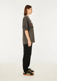 TOURING SS OVERSIZED TEE IN DARK SHADOW