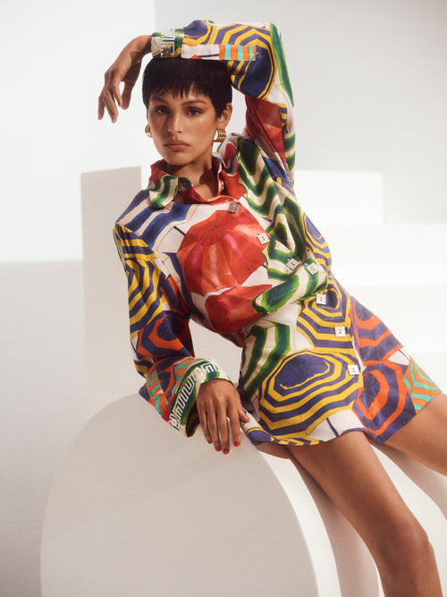 RIVIERA SHIRT DRESS