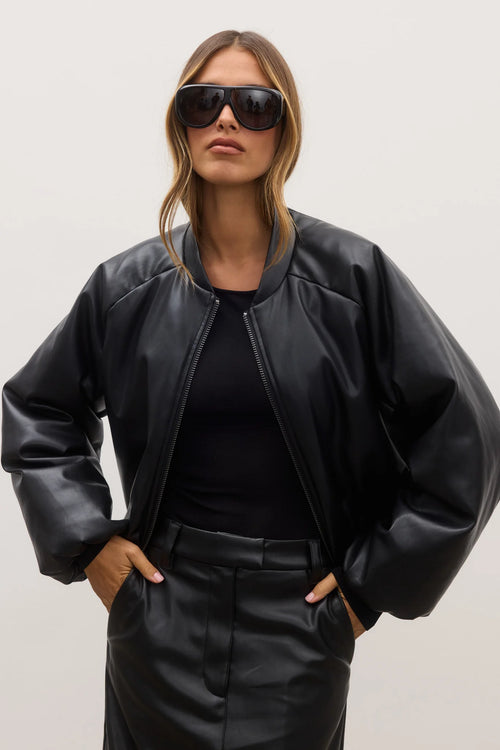 CECI BOMBER - BLACK