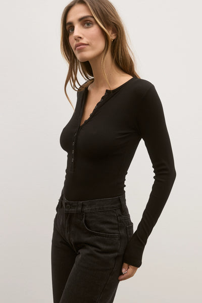 LARA BODYSUIT - BLACK