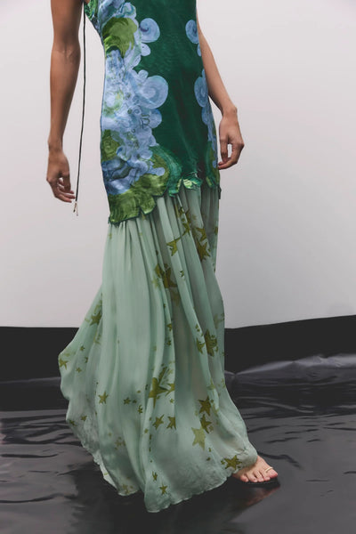 RUNAWAY STAR DROP WAIST GOWN
