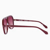 Bang- Burgundy w. Gold Metal / Rose Gradient Lens
