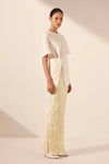 Medina Bias Cut Maxi Skirt