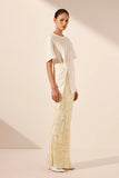 Medina Bias Cut Maxi Skirt