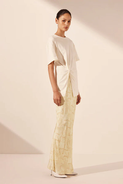 Medina Bias Cut Maxi Skirt