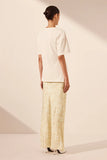 Medina Bias Cut Maxi Skirt