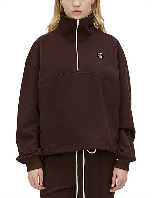 ZYLUS SWEATER- CHOCOLATE