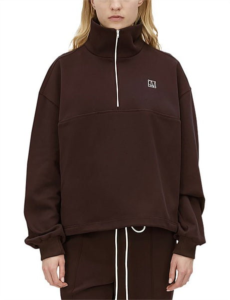 ZYLUS SWEATER- CHOCOLATE
