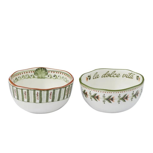 DOLCE VITA CERAMIC BOWL 10.5X5CM