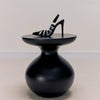 Sasha Pump Vinylite & Black Patent