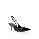 Charlotte Pump Black Patent