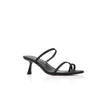 Torrance Sandal Black Satin