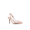 Remi Pump Vinylite & Pink Patent Leather