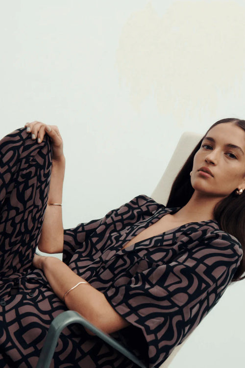 YVES CUPRO OVERSIZED SHIRT
