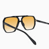 Rodeo- Gloss Black w. Gold Metal / Orange Gradient Lens