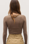 LARA BODYSUIT - CEDAR