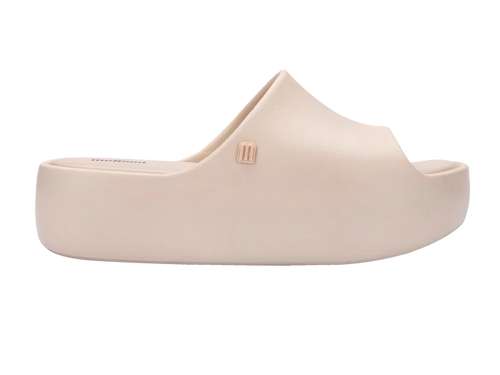 MELISSA FREE PLATFORM SLIDE- BEIGE