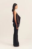 Campbell Sculptural Cami - Black