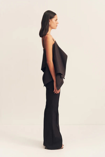 Campbell Sculptural Cami - Black