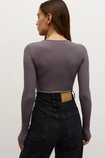 LARA BODYSUIT - THUNDER