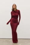 AMRITA BODYSUIT - WINE