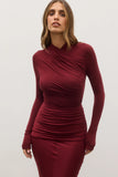 AMRITA BODYSUIT - WINE