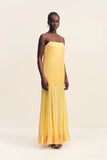 Moraya Dropped Waist Maxi Dress - Soleil