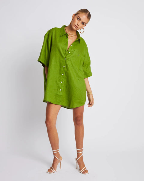 BIG SHIRT - OLIVE