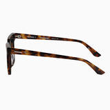 Prisoner II- Dark Amber Tort w. Gold Metal / Brown Lens