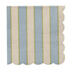 CARNIVAL 20PK 3 PLY 33CM NAPKIN BLUE/IV