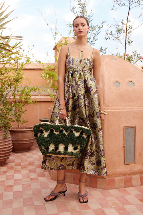 CITRON MIDI DRESS