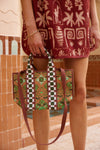 CECE JACQUARD MINI TOTE