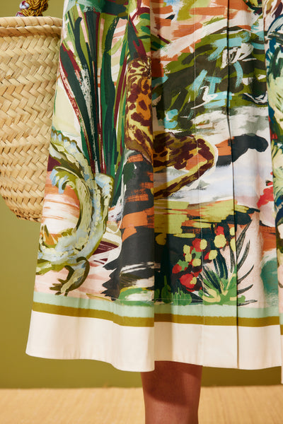 JUNGLE BOOGIE SHIRTDRESS