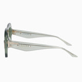 Bowery- Transparent Sage w. Gold Metal / Light Green Lens