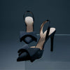 Lee Pump Black Satin