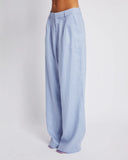 WIDE LEG TROUSERS - ALICE BLUE