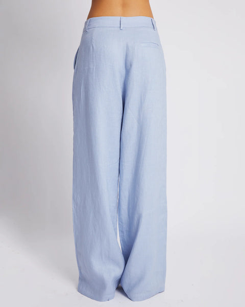 WIDE LEG TROUSERS - ALICE BLUE