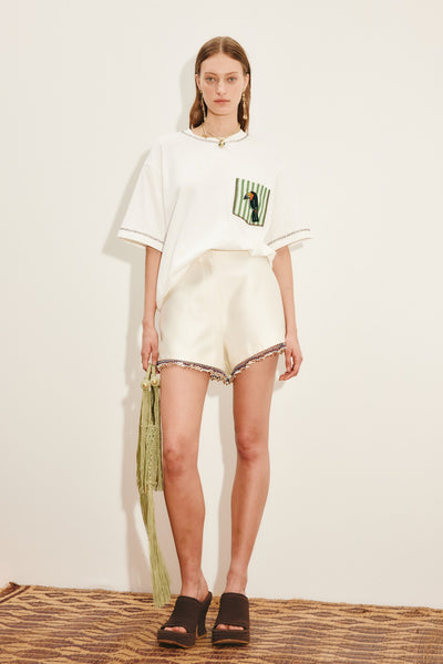 TOUCAN TANGO EMBROIDERED POCKET TEE