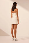 Lani Strapless Mini Dress - Rice