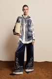 Banderra Scarf Silk Shirt